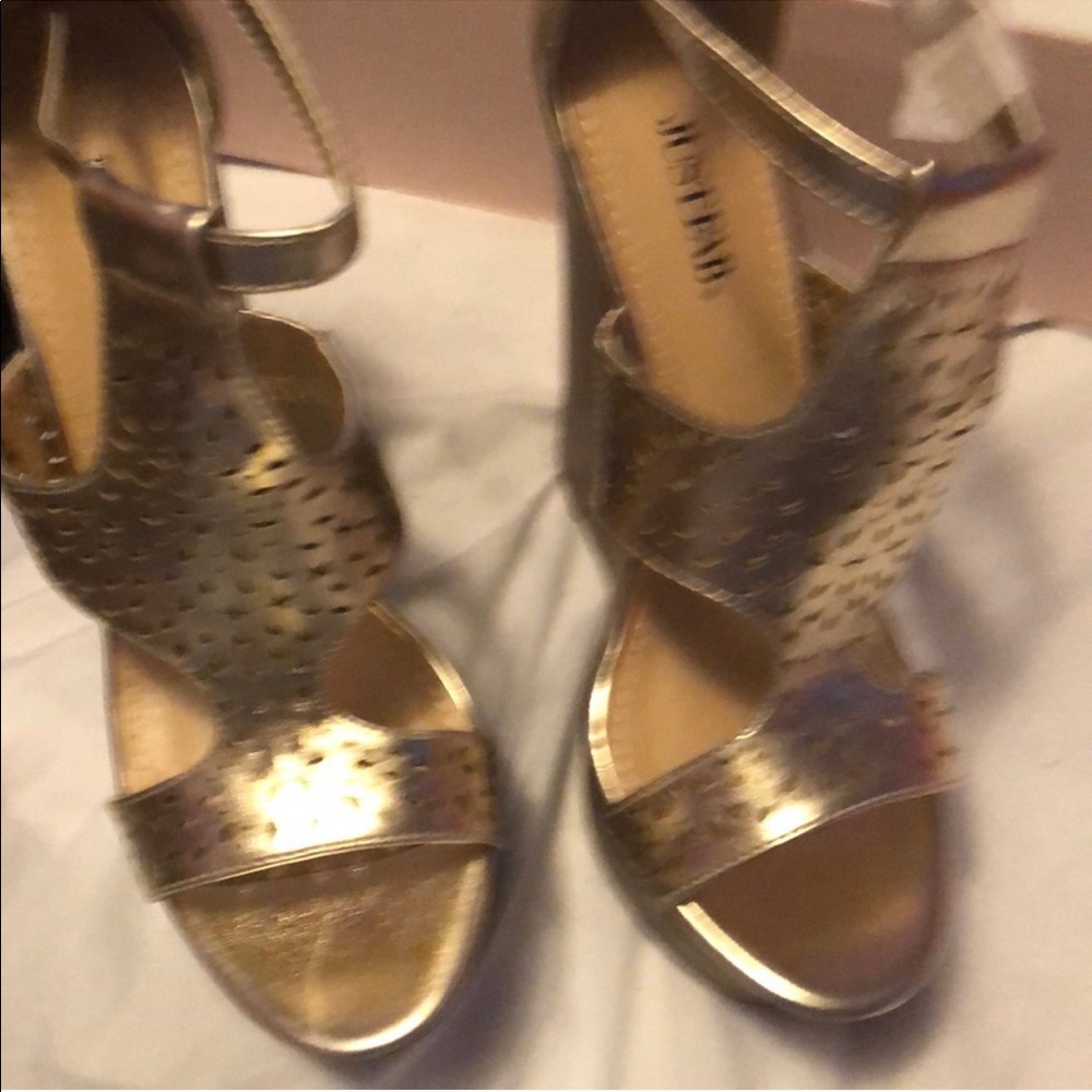 JustFab wedges